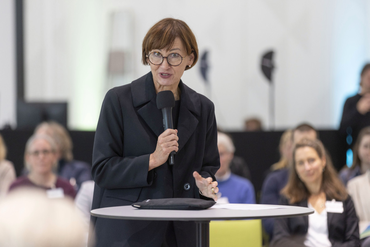 The event concluded with a fishbowl discussion, opened by Federal Research Minister Bettina Stark-Watzinger.